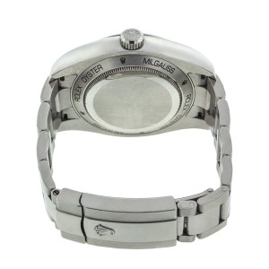 Rolex Milgauss 116400V Green Crystal Steel 40mm Watch