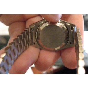 Rolex 69159 Ladies 18K White Gold  MOP Dial Diamonds Watch