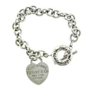 Tiffany & Co. Sterling Silver Return to Tiffany Heart Toggle Bracelet