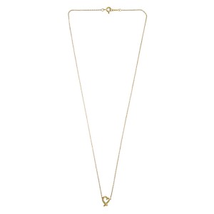 Tiffany & Co. 18k Yellow Gold Paloma Picasso Loving Heart Necklace 