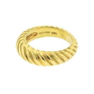 Bucheron 18k Yellow Gold Ring