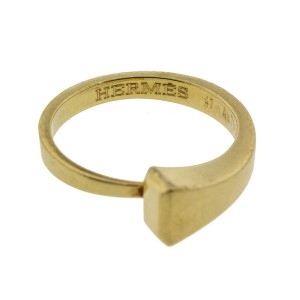 Hermes 18k Yellow Gold Ring