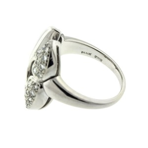 Bvlgari Platinum and Diamond Butterfly Ring