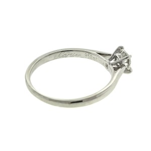 Cartier Platinum Solitaire Engagement Ring