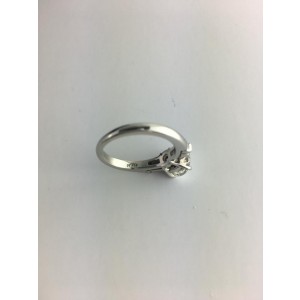 Tiffany & Co. Platinum & 1.28ct Diamond Engagement Ring Size 4.5