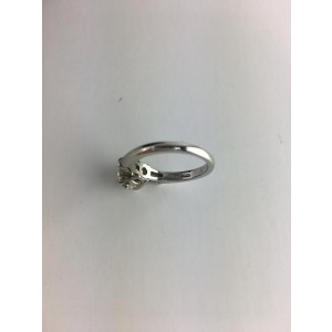 Tiffany & Co. Platinum & 1.28ct Diamond Engagement Ring Size 4.5