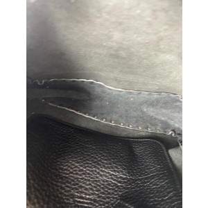 Valentino Messenger Flip-lock Rockstud Limited Multicolor 18val531 Black Leather Cross Body Bag