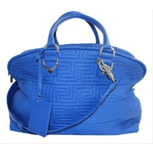 Versace Gianni Athena Vanitas Couture Leather Greece Women 857001 Satchel