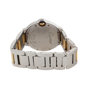 Cartier Ballon Bleu Stainless Steel and 18K Yellow Gold 36mm Watch