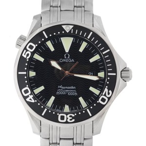 Omega Seamaster Professional 300M 2064.50 Quartz Black Dial Mens 41mm Watch