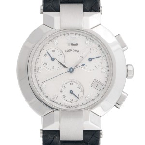 Concord LaScalla 14.C5.1891 Stainless Steel Chronograph Mother of Pearl 38mm Womens Watch