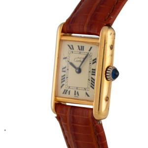 cartier women's vintage watch