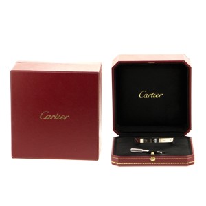 Cartier Love Bracelet White Gold Size 18