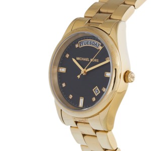 Michael Kors MK6070 Day-Date Gold-Tone Stainless Steel 33mm Watch