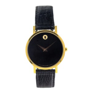 Movado Museum Gold Tone Womens Watch