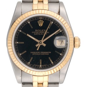 Rolex Datejust 68273 Two-Tone 18K Yellow Gold and Stainless Steel 31mm Womens Watch