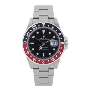 Rolex GMT Master II 16710T Stainless Steel Coke Bezel 40mm Watch