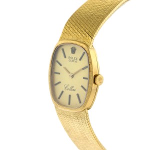 Rolex Cellini 18k Yellow Gold Ladies Watch