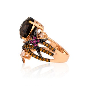 Le Vian Certified Pre-Owned Chocolate Quartz Ring