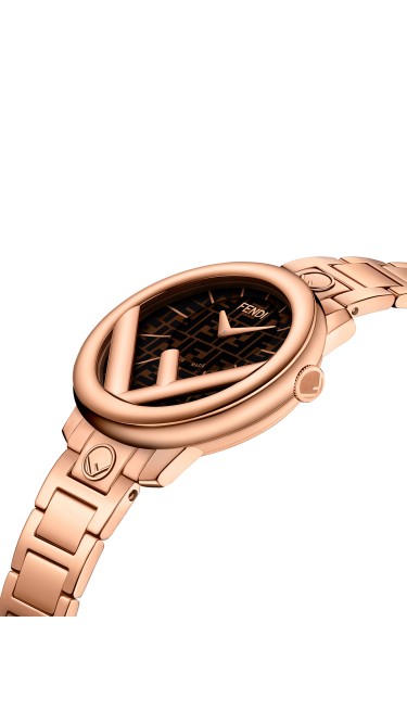 Fendi Timepieces Brown 28 mm F714522000