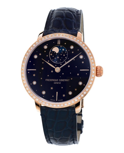 Frederique Constant Slimline Manufacture Moonphase Stars FC-701NSD3SD4