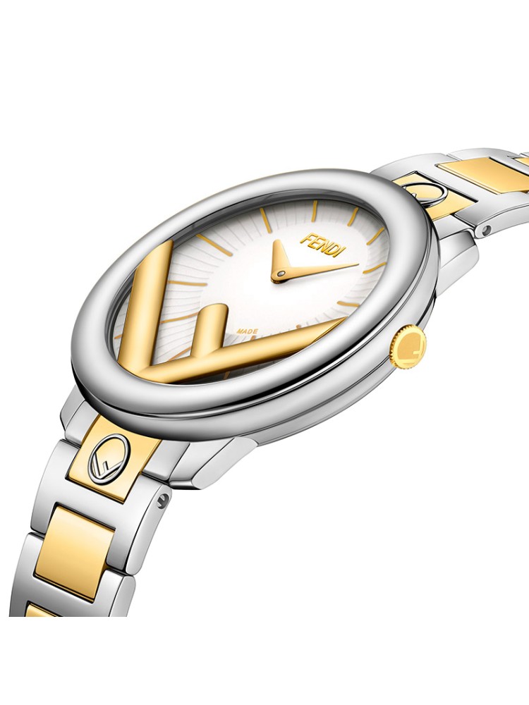 Run Away Silver-white 36 mm F711134000 | Fendi Timepieces | Buy at 