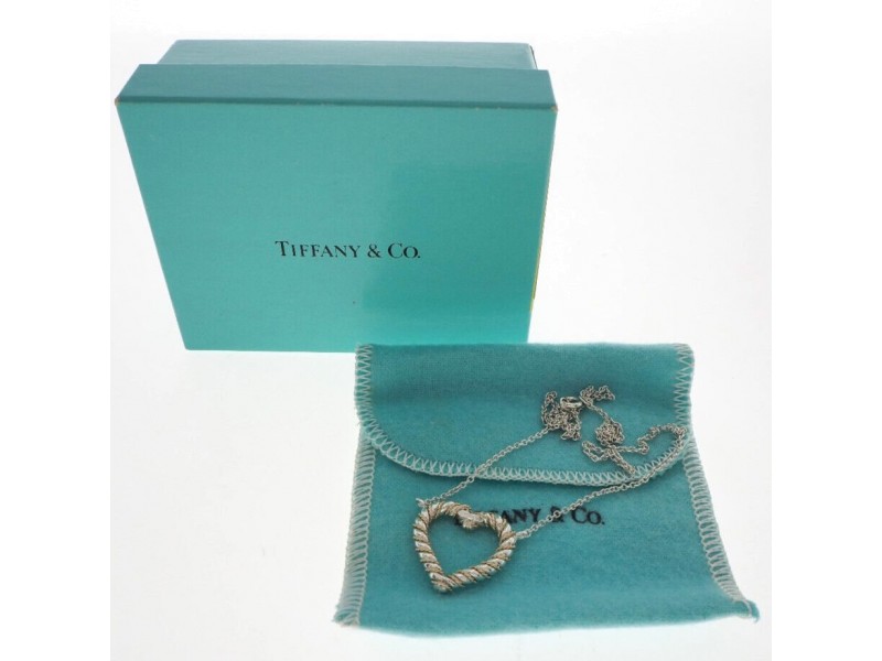TIFFANY&Co. Twist Heart Necklace LXNK-245 | Tiffany & Co. | Buy at 