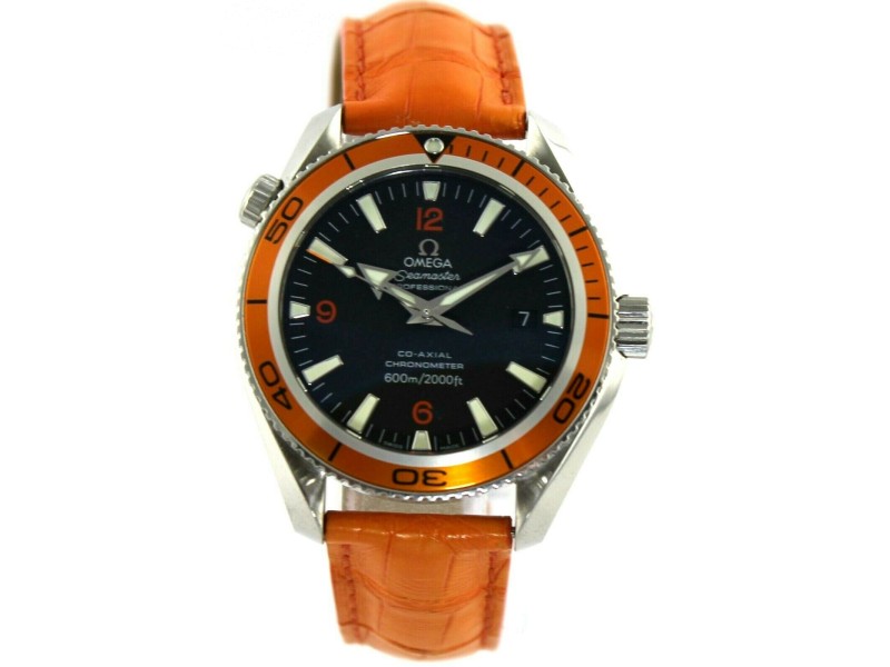 omega orange watch