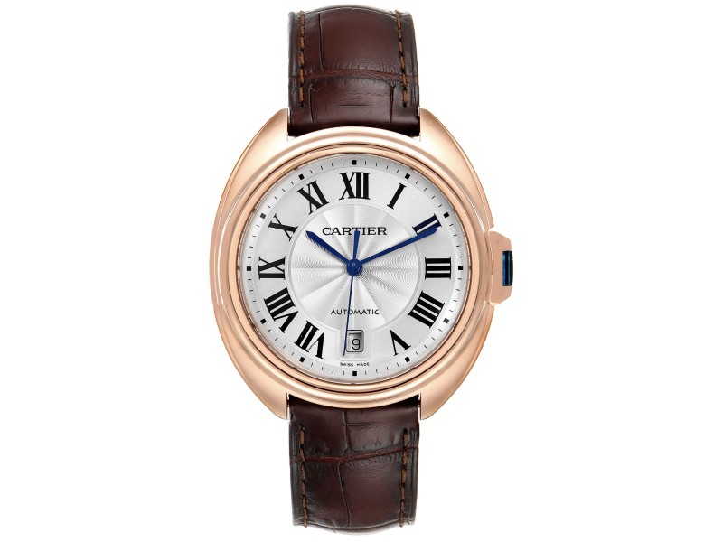 cartier cle leather strap