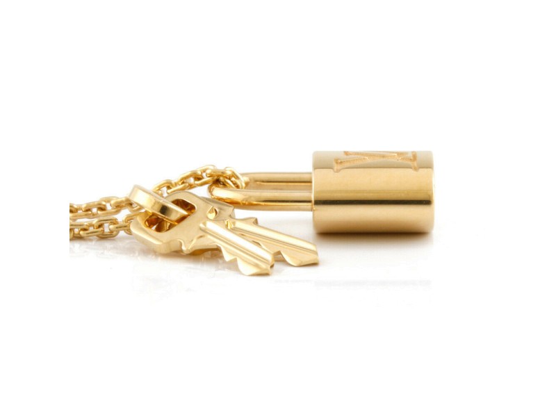 Lockit necklace Louis Vuitton Gold in Metal - 24373590