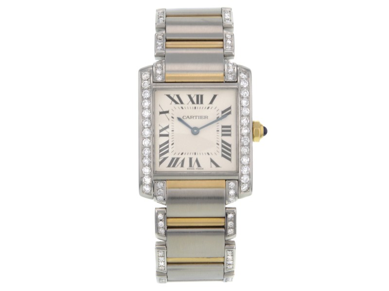 cartier two tone