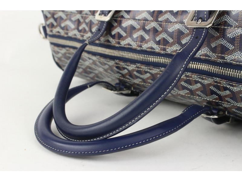 Travel bag Goyard Blue in Cotton - 32976247