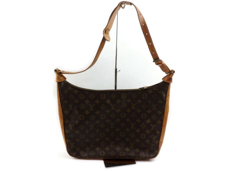 Louis Vuitton Bagatelle Hobo Monogram Zip 872561 Brown Coated Canvas Shoulder Bag | Louis ...