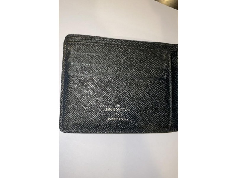 Louis Vuitton Portofoyyl Slender Monogram Eclipse Reverse 2-fold Wallet  Black