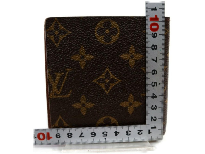 Louis Vuitton Monogram Marco Mens Wallet Portefeuille Slender Florin  Multiple 855598