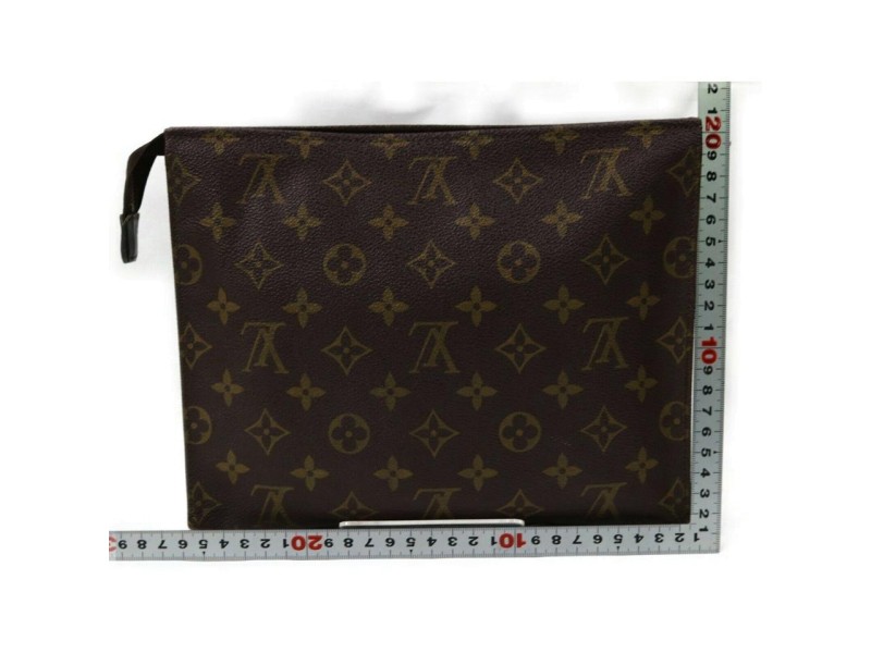 Louis Vuitton Toiletry 26 Monogram Pouch Clutch Cosmetic Bag &