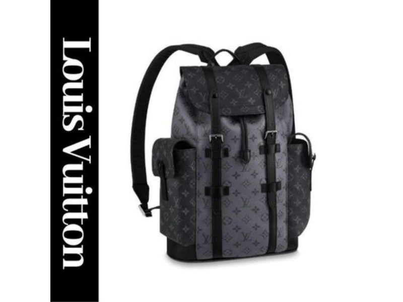 Louis Vuitton Monogram Eclipse Backpack Bag Charm - Black Keychains,  Accessories - LOU444092