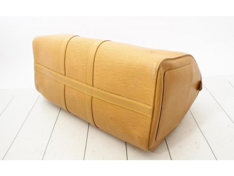 Louis Vuitton ​​Keepall 45 Epi Leather Duffel Bag on SALE