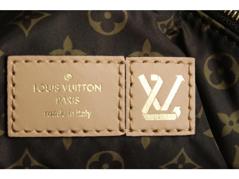 Louis Vuitton Beige Puffer Quilted Pillow Onthego GM 2way Tote Bag