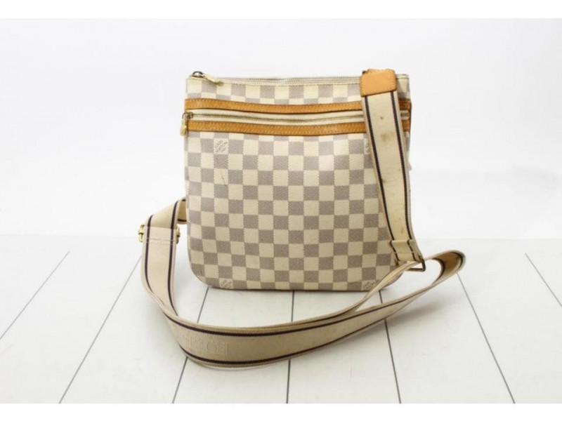 Louis Vuitton Damier Azur Pochette Bosphore Messenger Bag (SHF-BRPpFe) –  LuxeDH