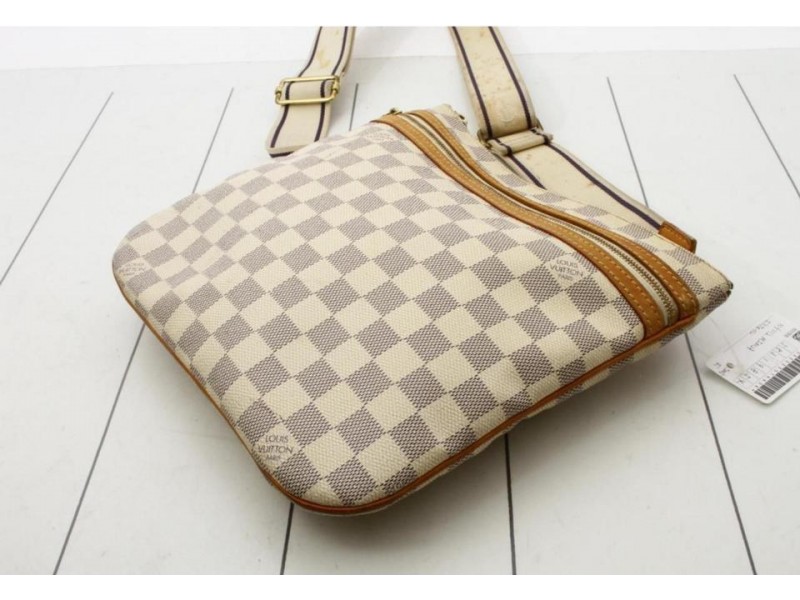 Louis Vuitton Damier Azur Pochette Bosphore - Neutrals Crossbody Bags,  Handbags - LOU341903
