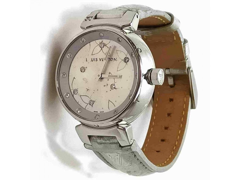 Louis Vuitton Diamond Tambour Lovely Cup 34mm Ladies Watch
