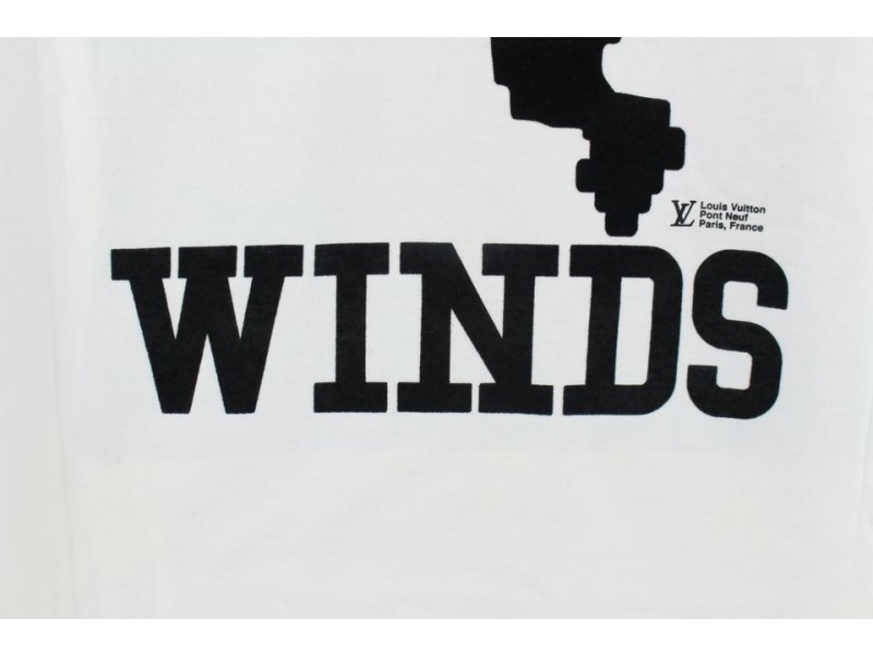 Sell Louis Vuitton x Virgil Abloh 2019 Kansas Winds Printed Tee - White