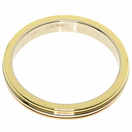 CARTIER 18K White Yellow Pink Gold Ring US (7.5) LXGQJ-613