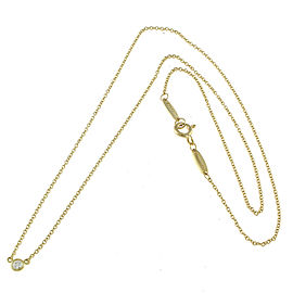 TIFFANY & Co 18K Yellow Gold Necklace LXKG-300