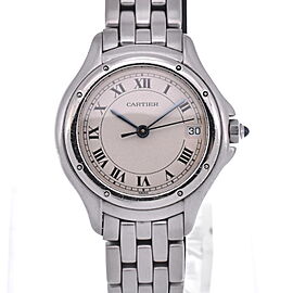 CARTIER PANTHERE Stainless Steel/Stainless Steel Quartz Watch LXGH-257