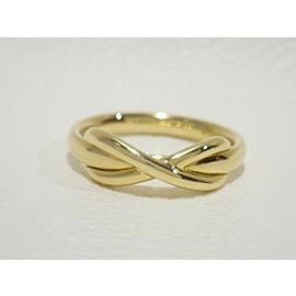 TIFFANY & CO. 18k yellow gold Infinity Ring