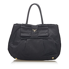 Prada Tessuto Bow Handbag