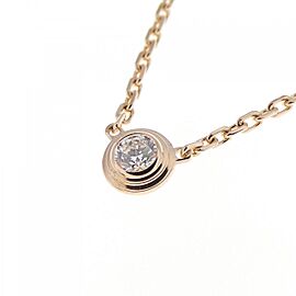 Cartier 18K Pink Gold d'Amour Diamond Necklace E0233
