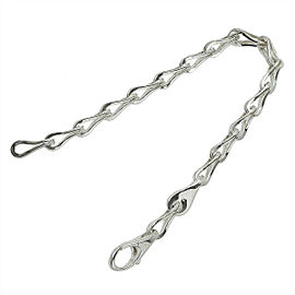 GUCCI 925 Silver Chain Bracelet LXGCH-143